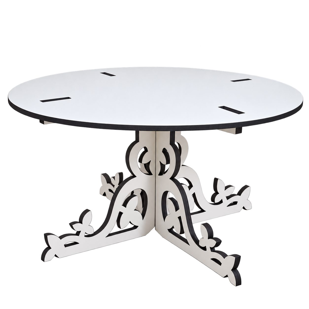 Mesa Redonda 30cm Decorativa Encastrable