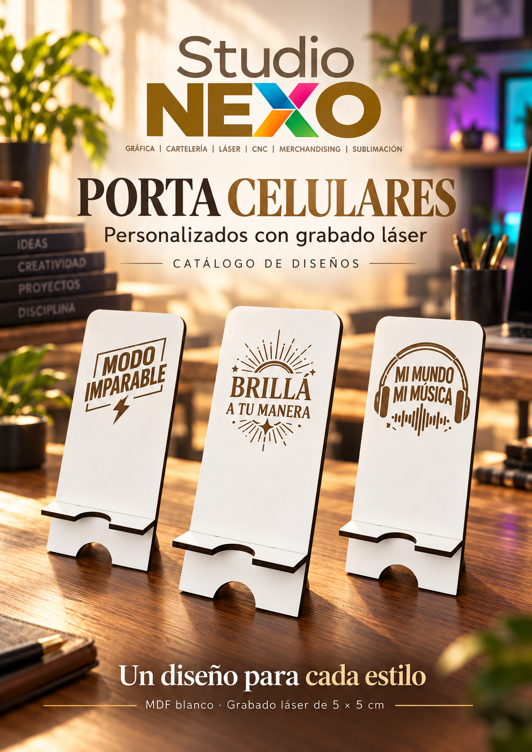 Porta Celular para Mamá 18 × 8 cm Personalizable